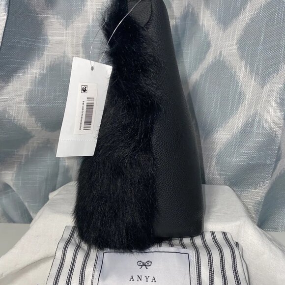 Anya Hindmarch Build A Bag Mini Leather with Fur, NWT - Picture 2 of 8